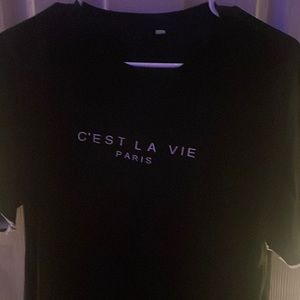 c’est la vie t shirt